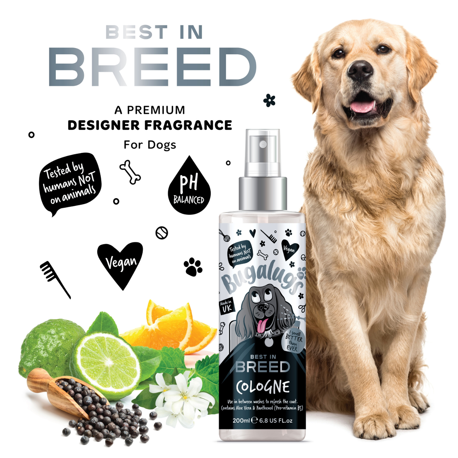 bugalugs-best-in-breed-hundecologne-luxuri-ses-herrenduft-spray-mit-aloe-vera-pa image 5