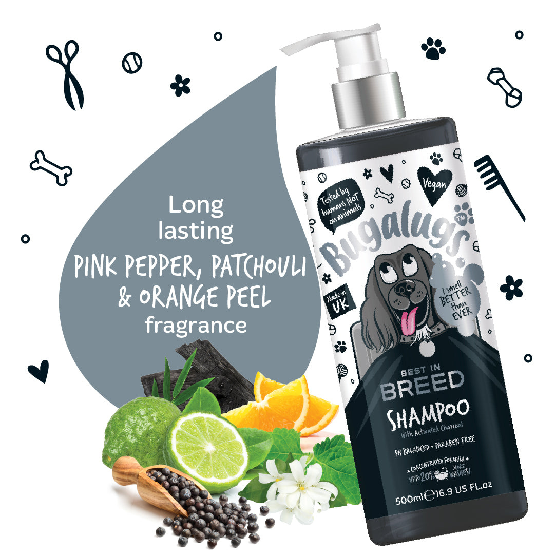 bugalugs-best-in-breed-hundeshampoo-mit-aktivkohle-luxuri-ses-herrenduft-shampoo image 2