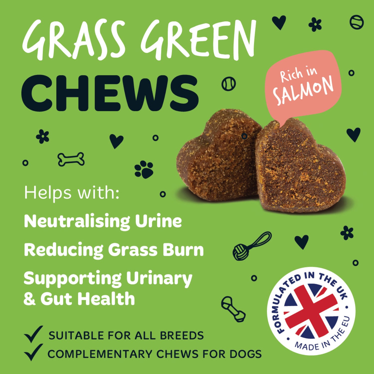 bugalugs-grass-green-supplement-chews-f-r-hunde-6er-pack-gegen-gelbverf-rbungen- image 3