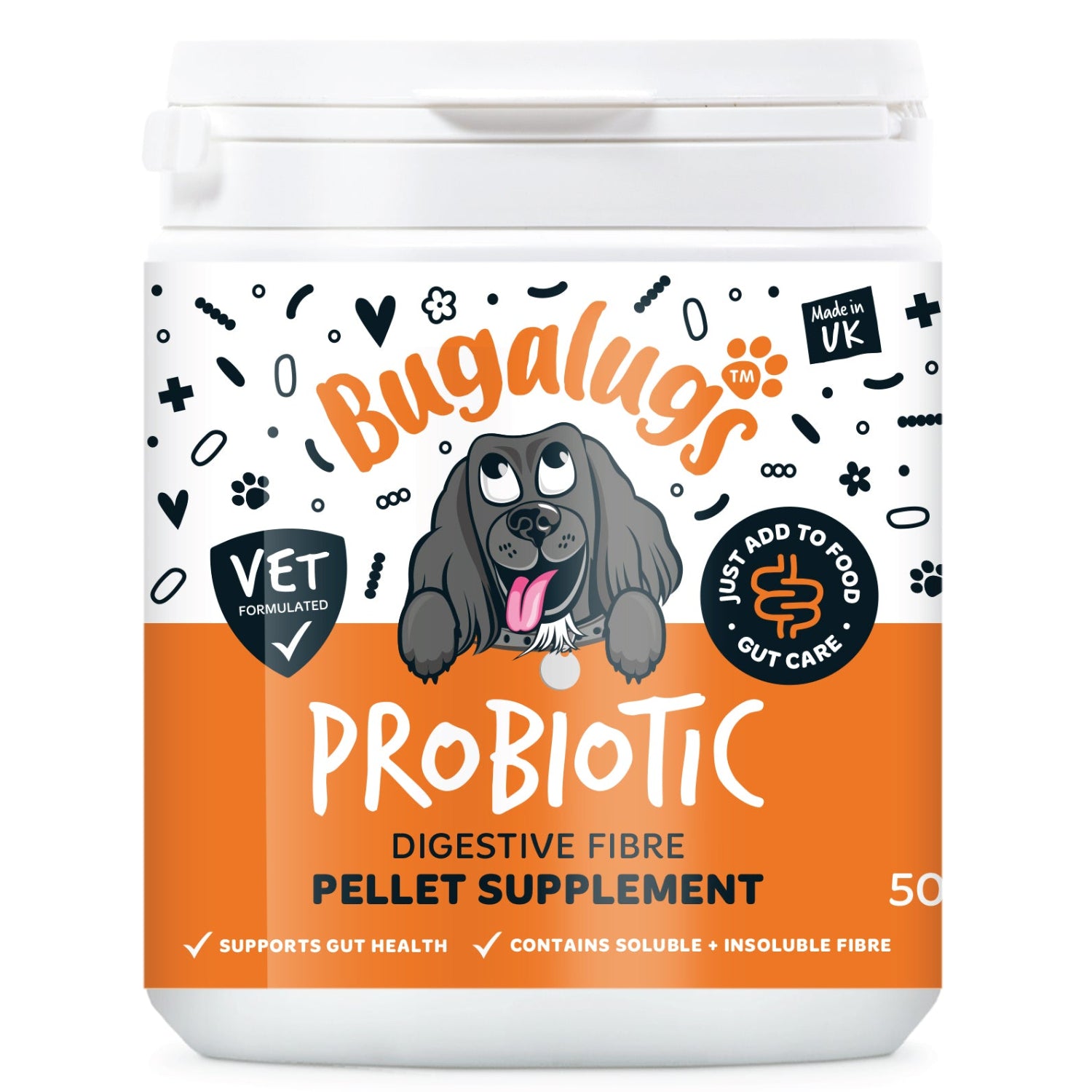 bugalugs-probiotische-ballaststoff-pellets-hunde-supplement-tier-rztlich-entwick image 1