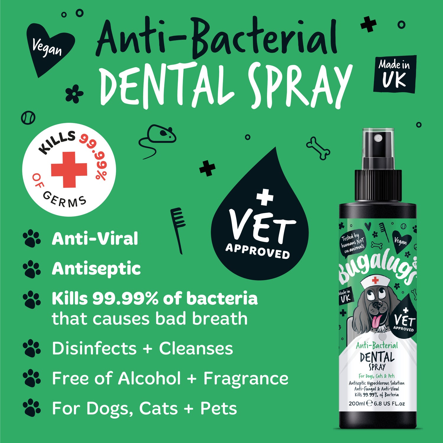bugalugs-antibacterial-dental-spray-mundpflege-spray-f-r-hunde-katzen-kleintiere image 3