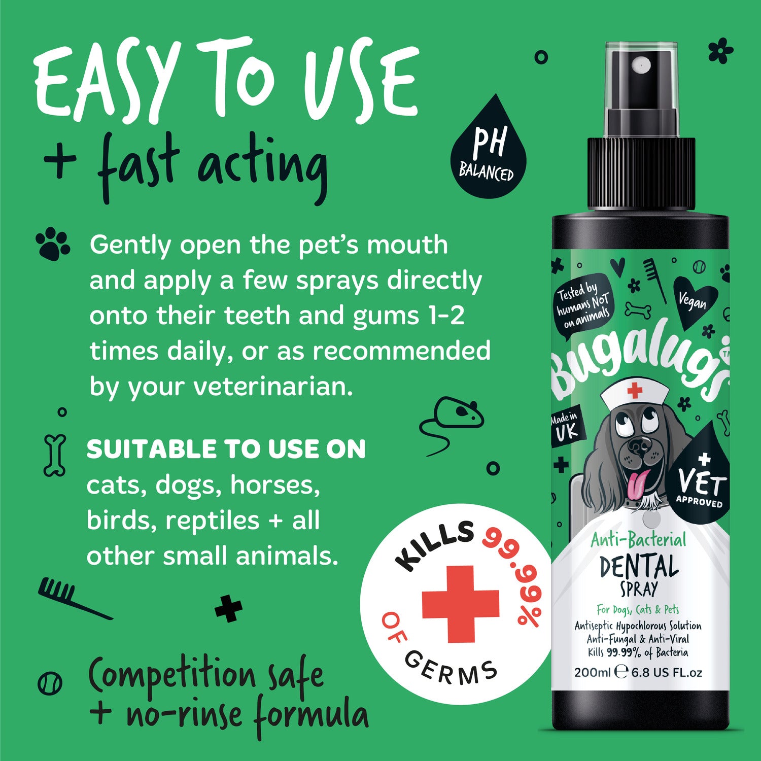 bugalugs-antibacterial-dental-spray-mundpflege-spray-f-r-hunde-katzen-kleintiere image 5