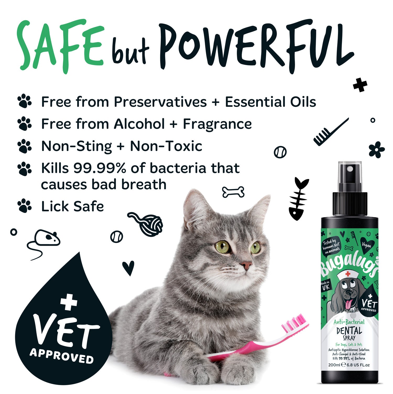 bugalugs-antibacterial-dental-spray-mundpflege-spray-f-r-hunde-katzen-kleintiere image 7