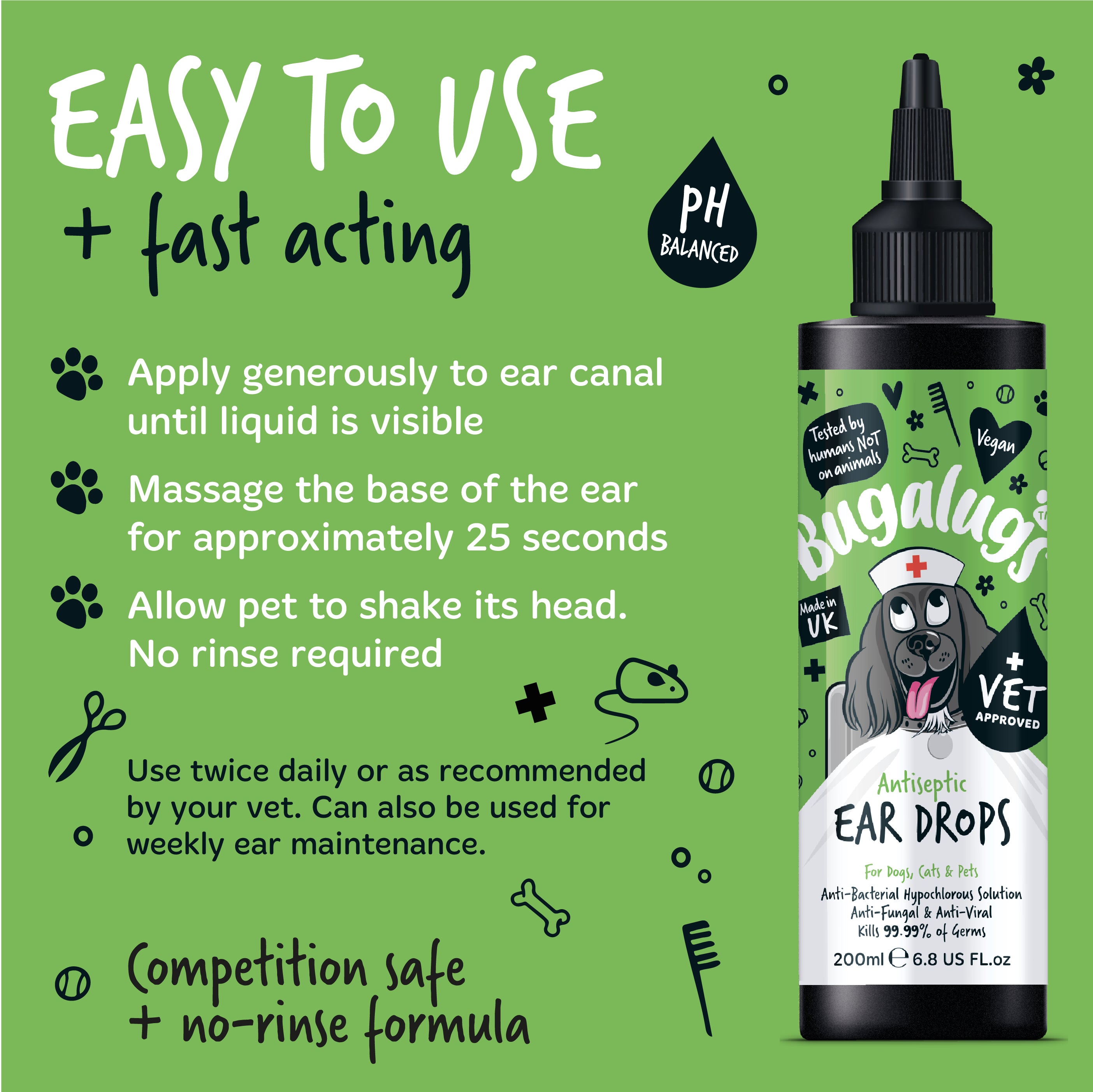 bugalugs-antiseptic-ear-drops-antiseptische-ohrentropfen-f-r-hunde-katzen-hausti image 6