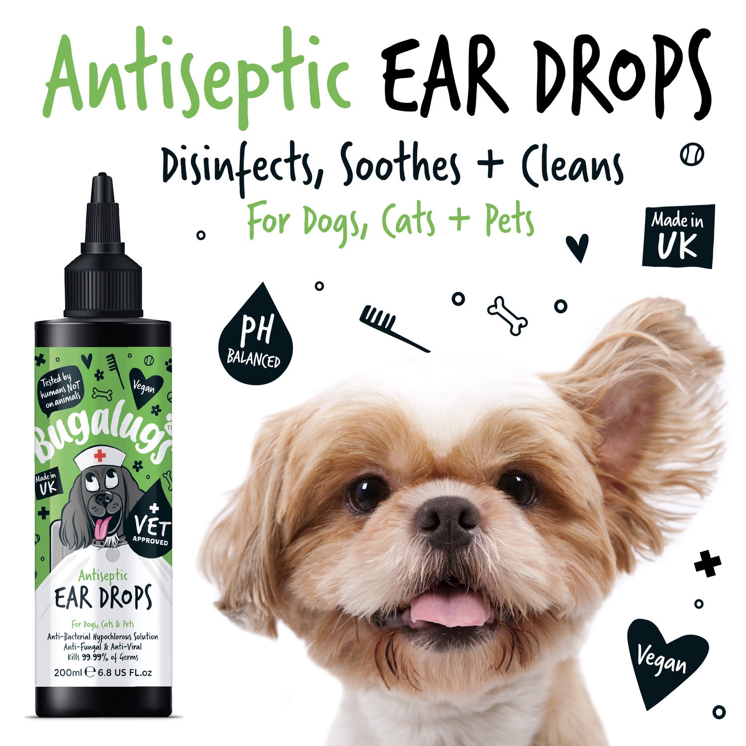bugalugs-antiseptic-ear-drops-antiseptische-ohrentropfen-f-r-hunde-katzen-hausti image 5