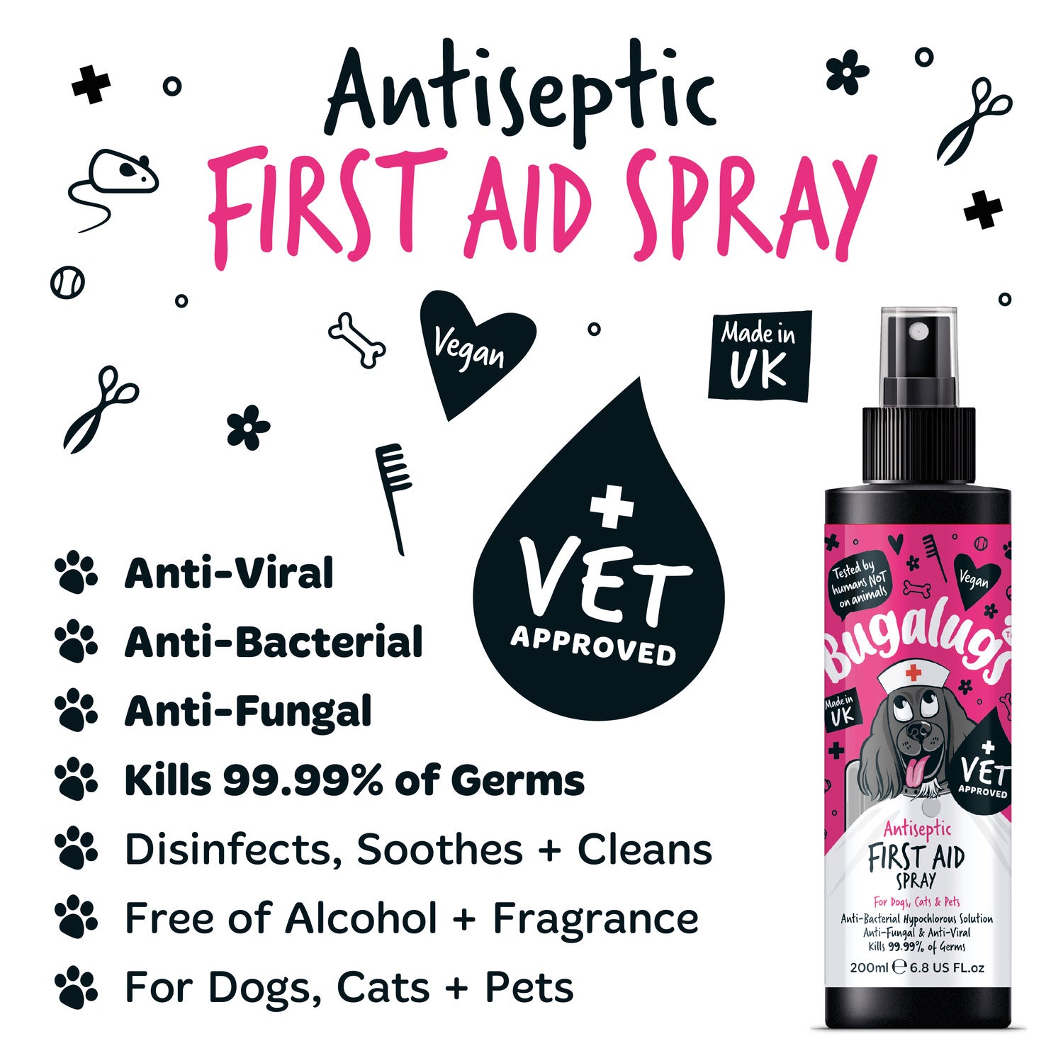 bugalugs-antiseptic-first-aid-spray-antibakterielles-wund-desinfektionsspray-auf image 2