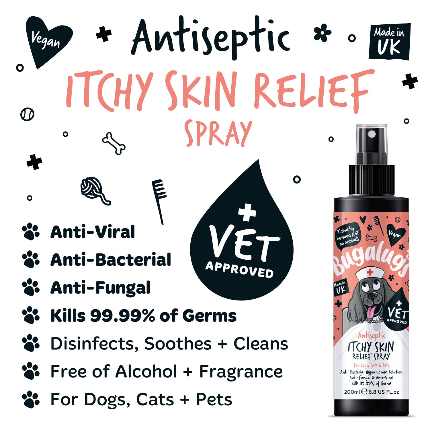 bugalugs-antiseptic-itchy-skin-relief-spray-antiseptisches-juckreiz-spray-f-r-hu image 2