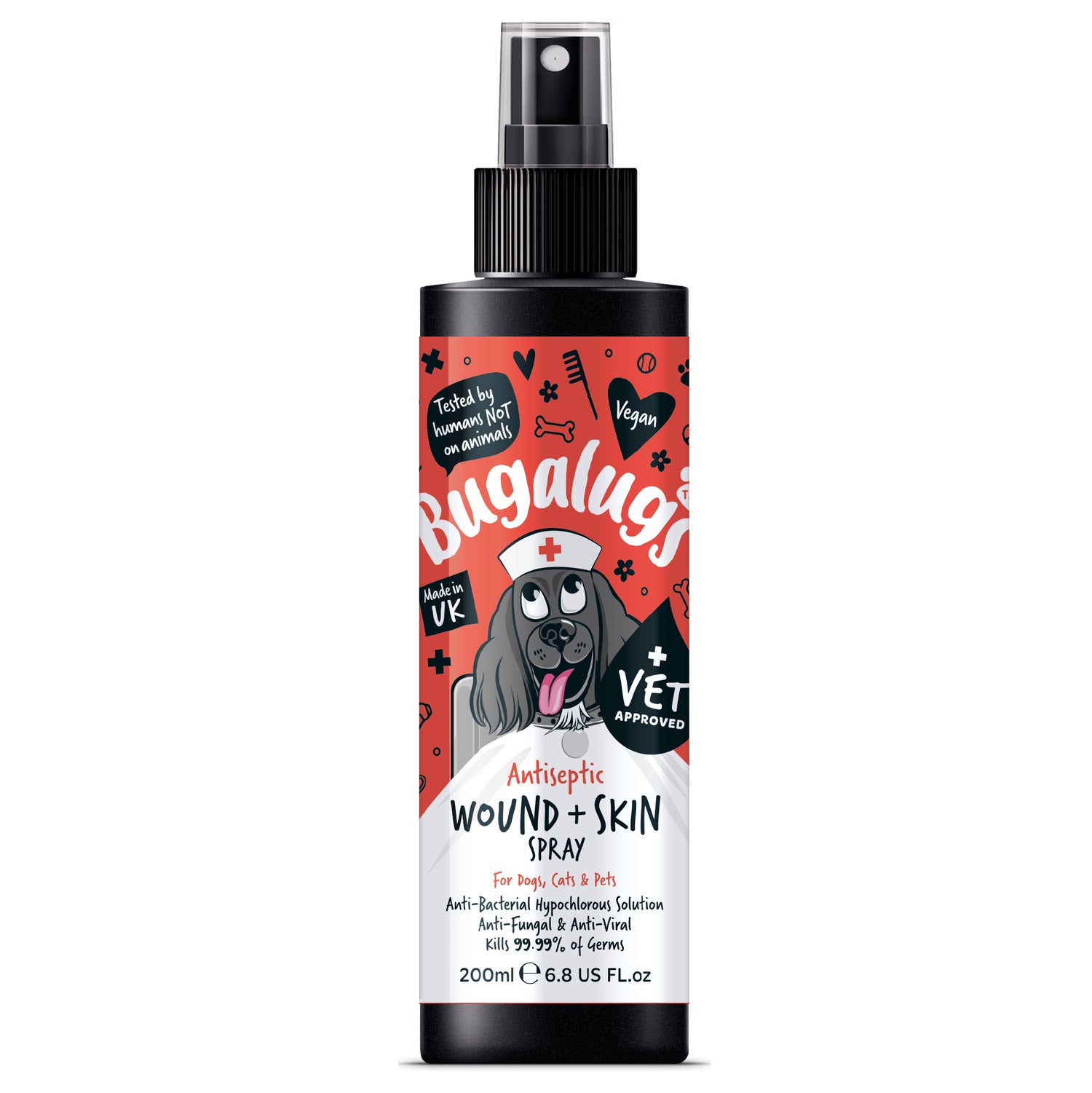 bugalugs-antiseptisches-wund-hautspray-f-r-hunde-katzen-kleintiere-hypochlorige- image 1