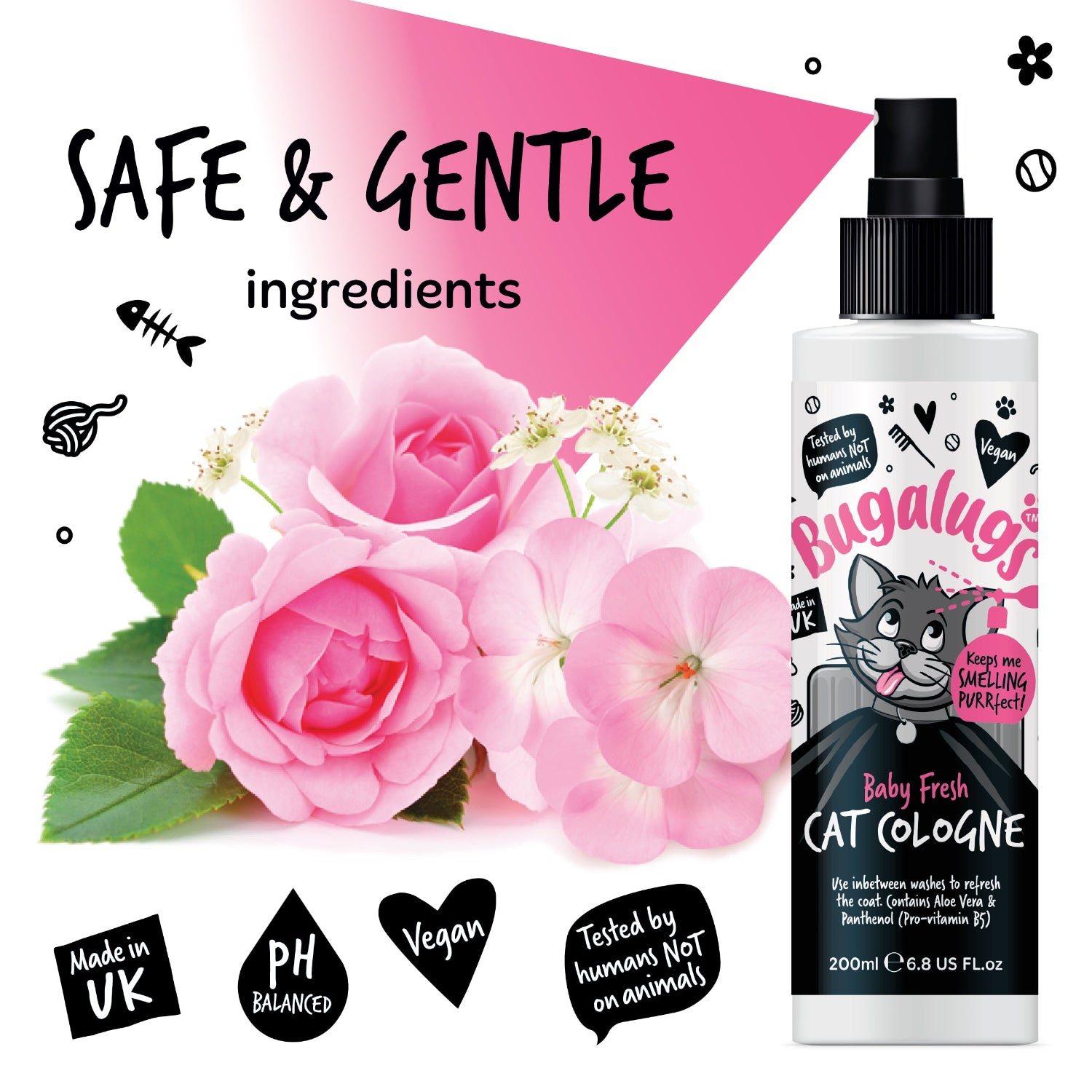 bugalugs-baby-fresh-cat-cologne-katzenparf-m-spray-mit-babypuder-duft-aloe-vera- image 8