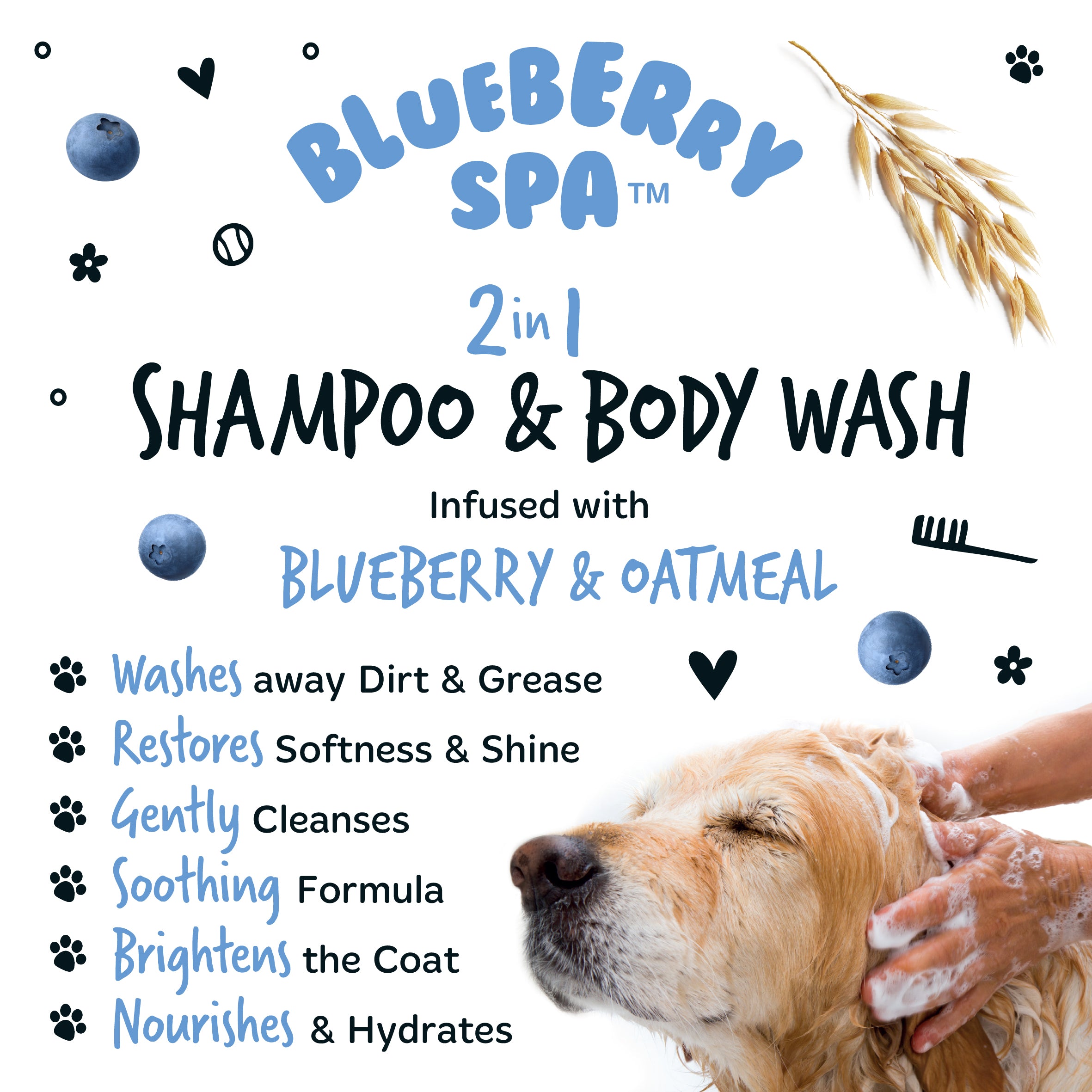 bugalugs-blueberry-spa-2-in-1-hundeshampoo-body-wash-heidelbeer-extrakt-haferflo image 8