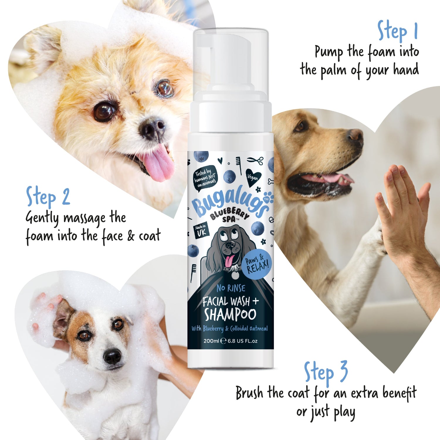 bugalugs-blueberry-spa-no-rinse-gesichtswasch-shampoo-mit-blaubeere-kolloidalem- image 8