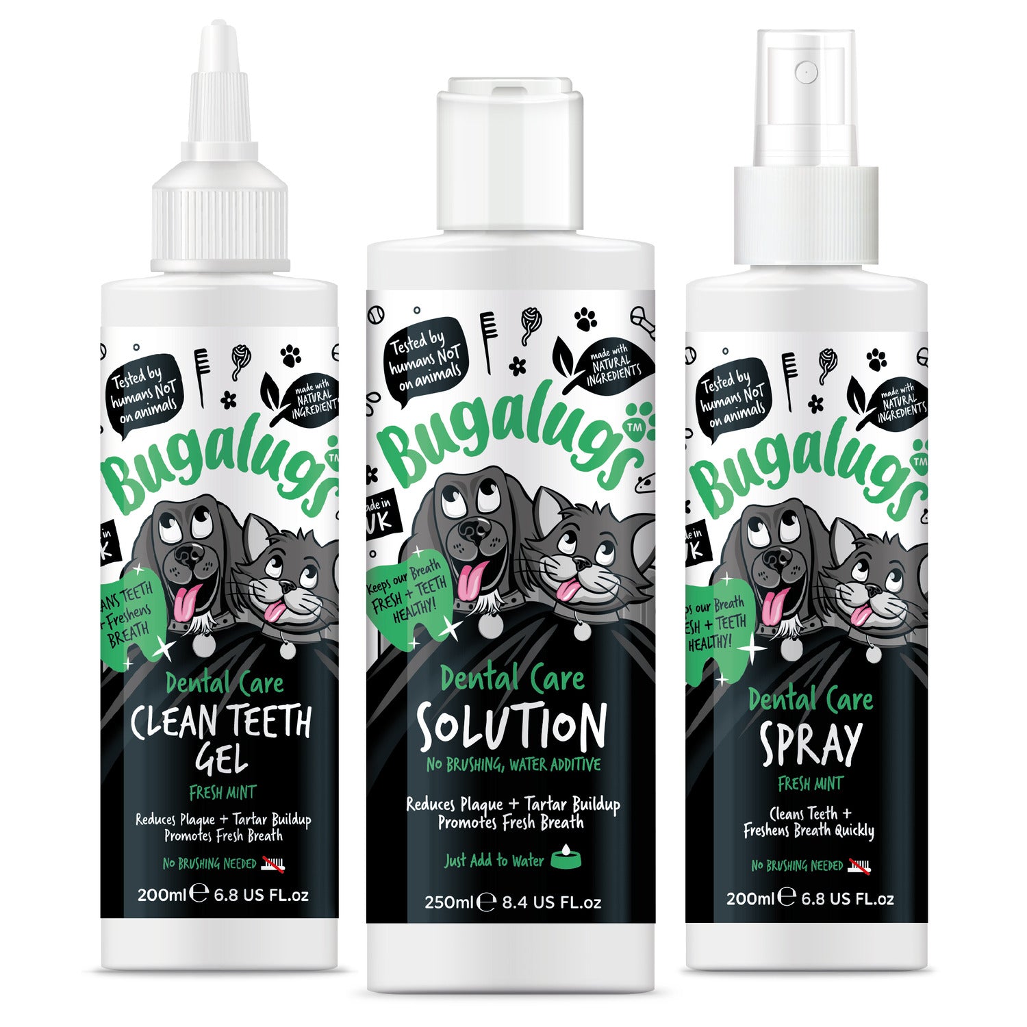 bugalugs-dental-no-brushing-kit-f-r-hunde-katzen-3-teiliges-zahnpflege-set-ohne- image 2
