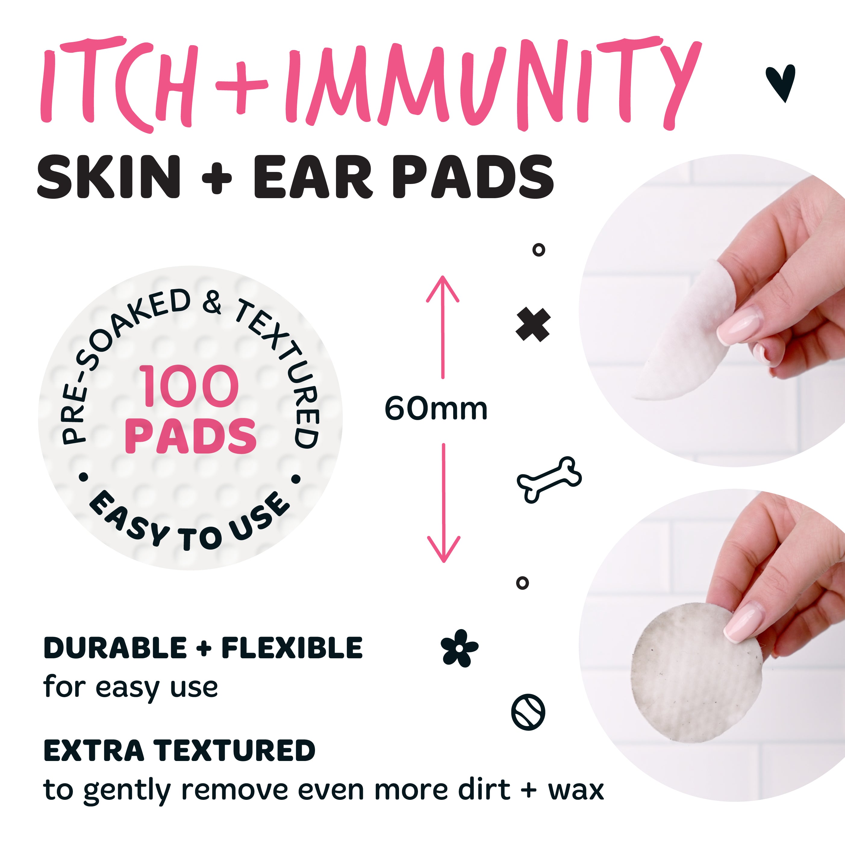 bugalugs-itch-immunity-skin-ear-pads-vorgefeuchtete-pads-zur-sanften-reinigung-v image 3
