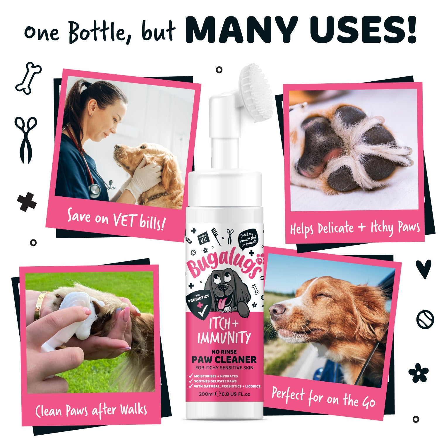bugalugs-itch-immunity-no-rinse-paw-cleaner-pfotenreiniger-schaum-f-r-juckende-s image 7