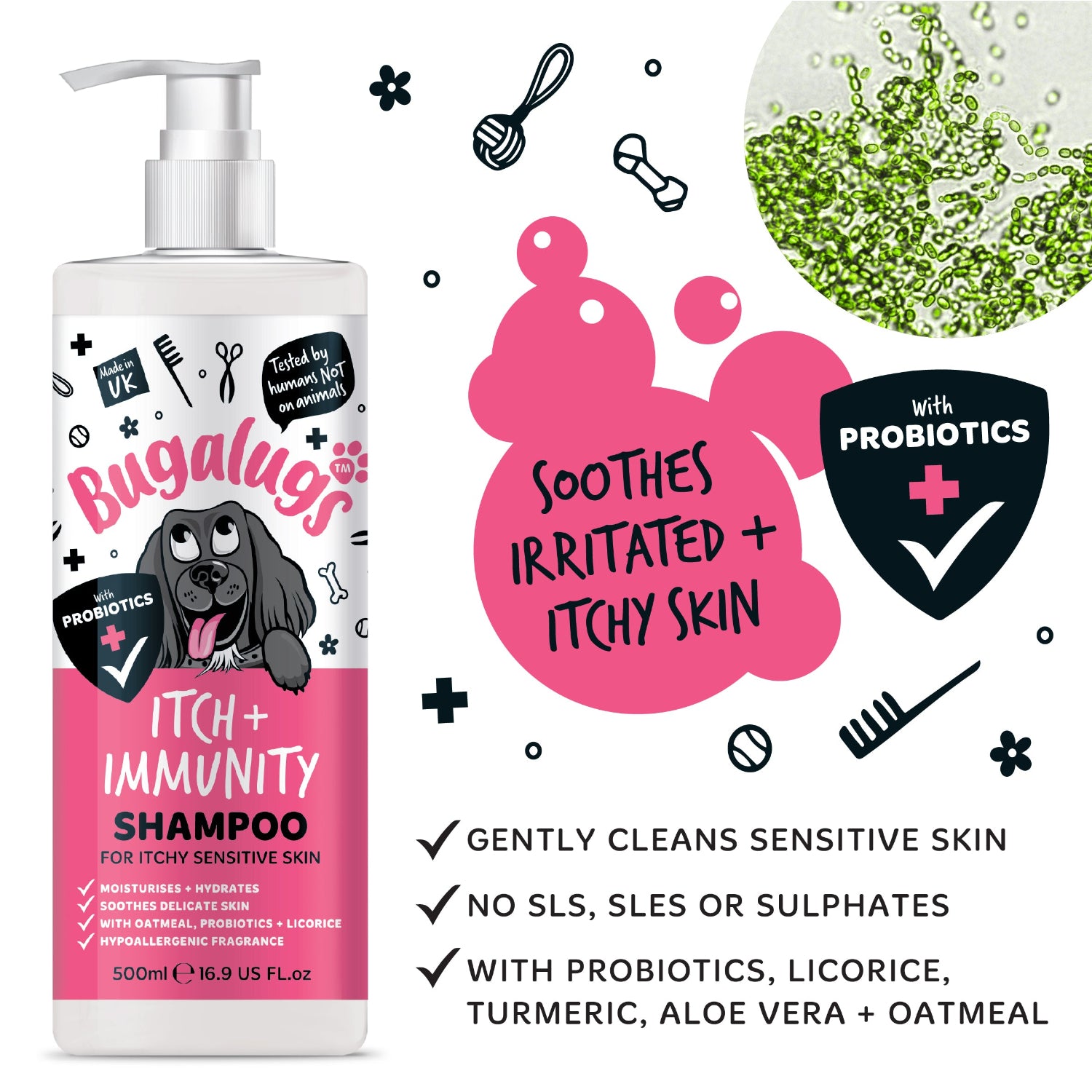 bugalugs-itch-immunity-shampoo-hundeshampoo-gegen-juckreiz-mit-probiotika-aloe-h image 6