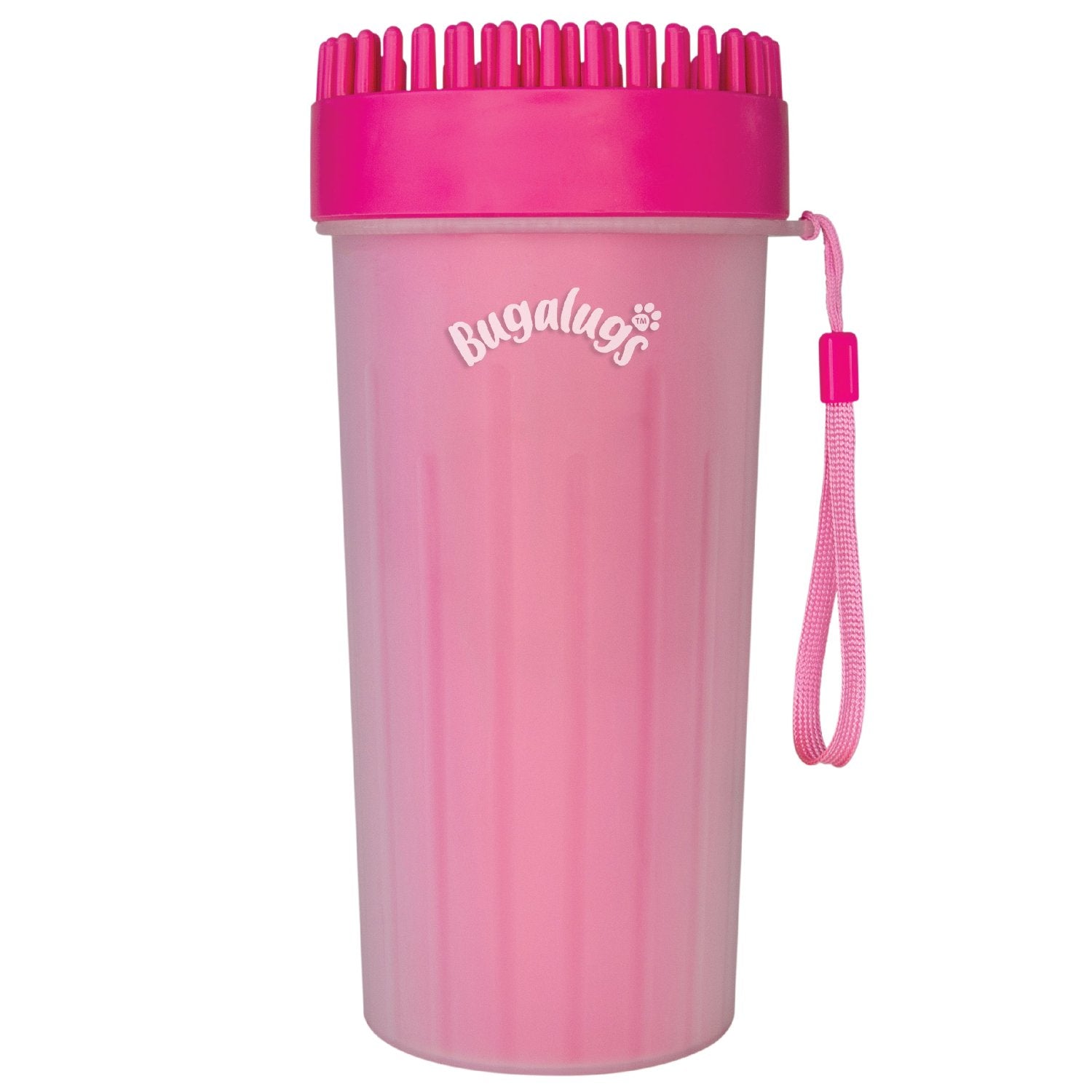 bugalugs-paw-cleaner-cup-f-r-hunde-gro-pink-2-in-1-pfotenreiniger-mit-b-rstenkop image 8