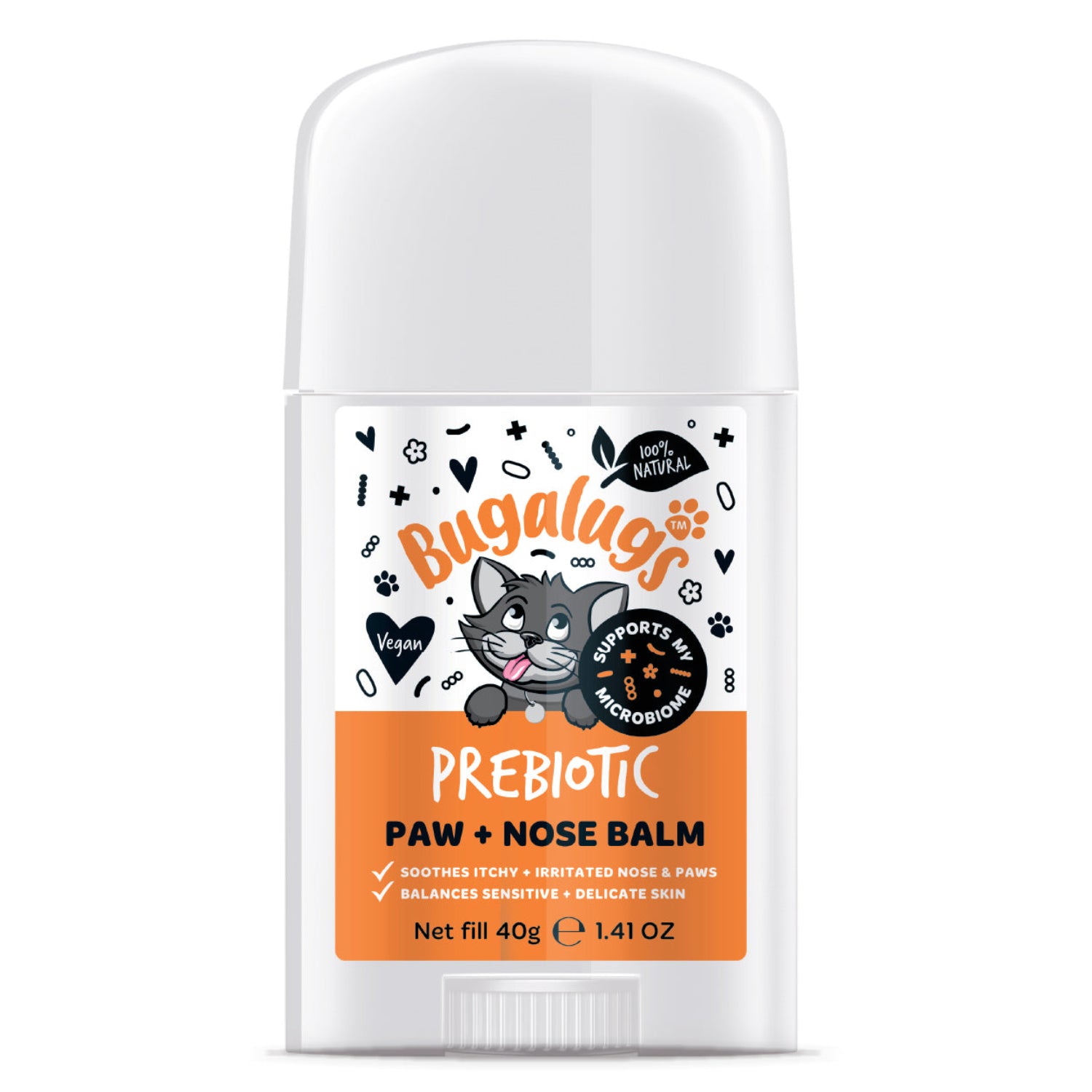 bugalugs-prebiotic-paw-nose-balm-stick-f-r-katzen-40-g-pr-biotischer-pfoten-und- image 1