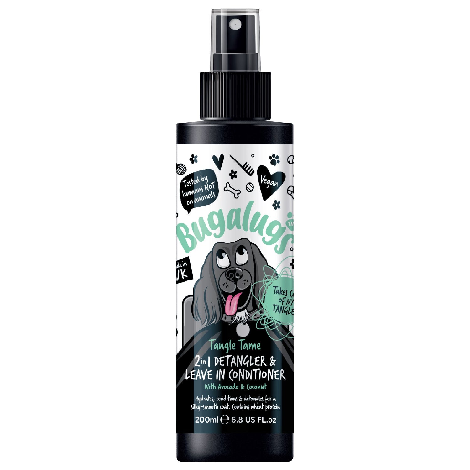 bugalugs-tangle-tame-2-in-1-entwirrungsspray-leave-in-conditioner-f-r-hunde-avoc image 1