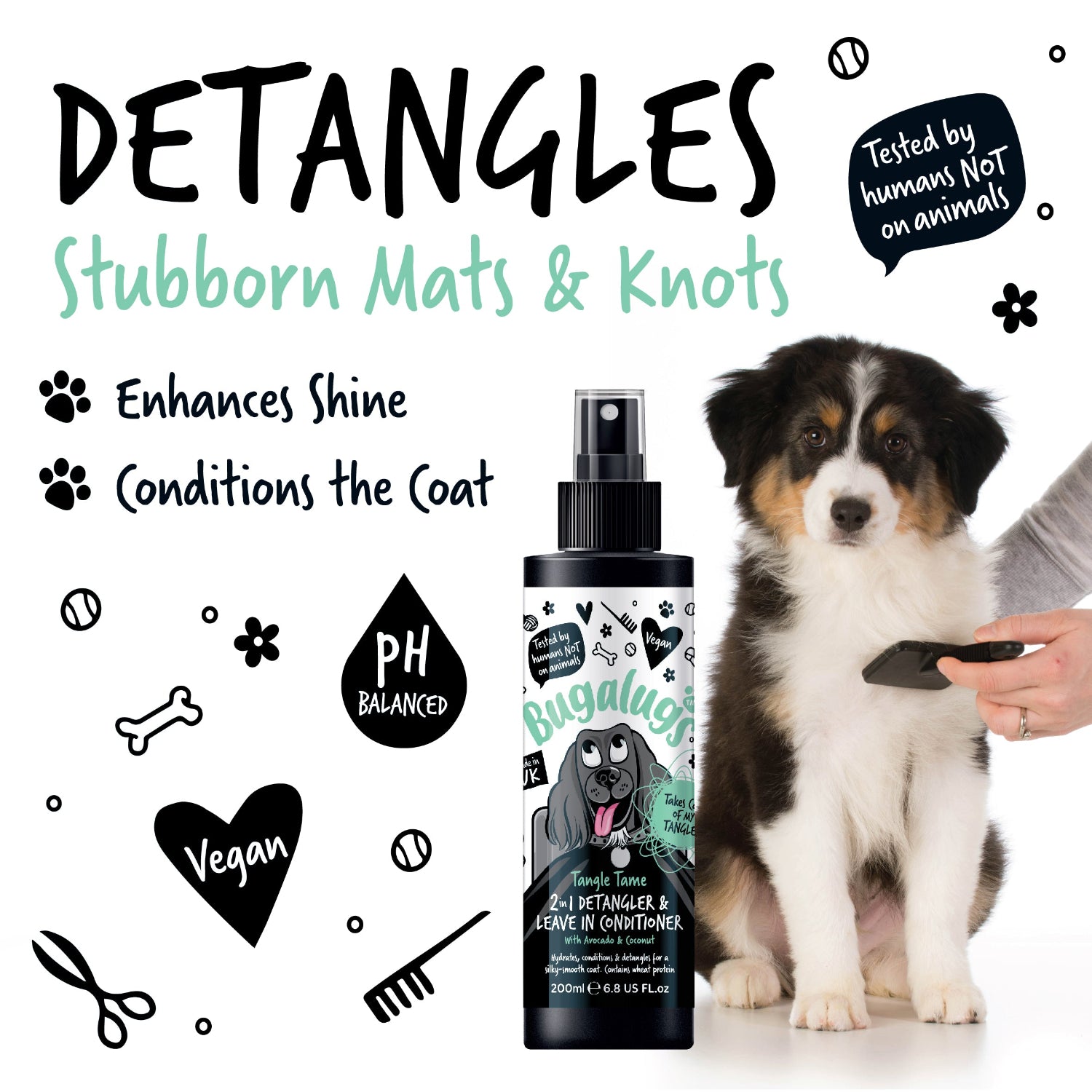 bugalugs-tangle-tame-2-in-1-entwirrungsspray-leave-in-conditioner-f-r-hunde-avoc image 6