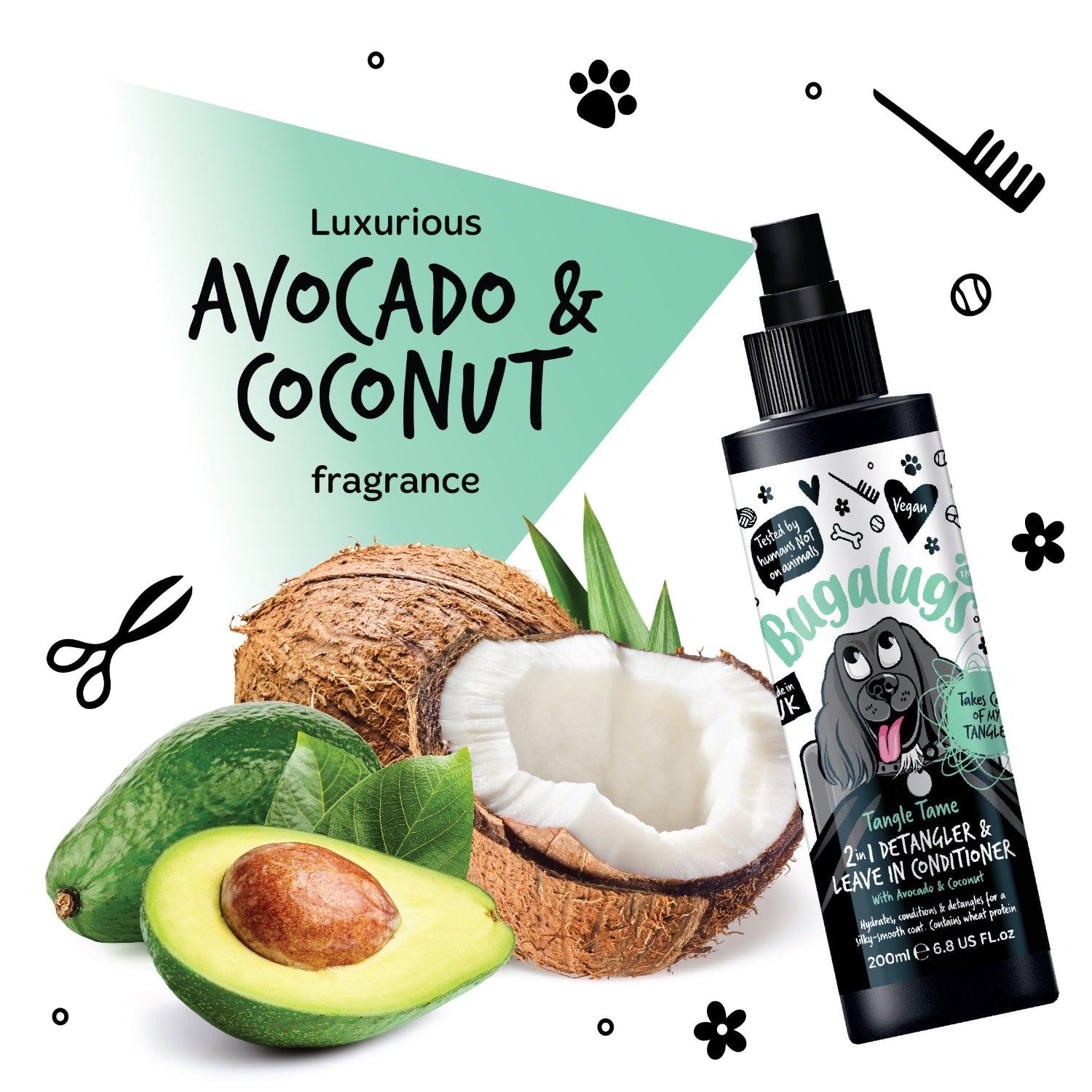 bugalugs-tangle-tame-2-in-1-entwirrungsspray-leave-in-conditioner-f-r-hunde-avoc image 4