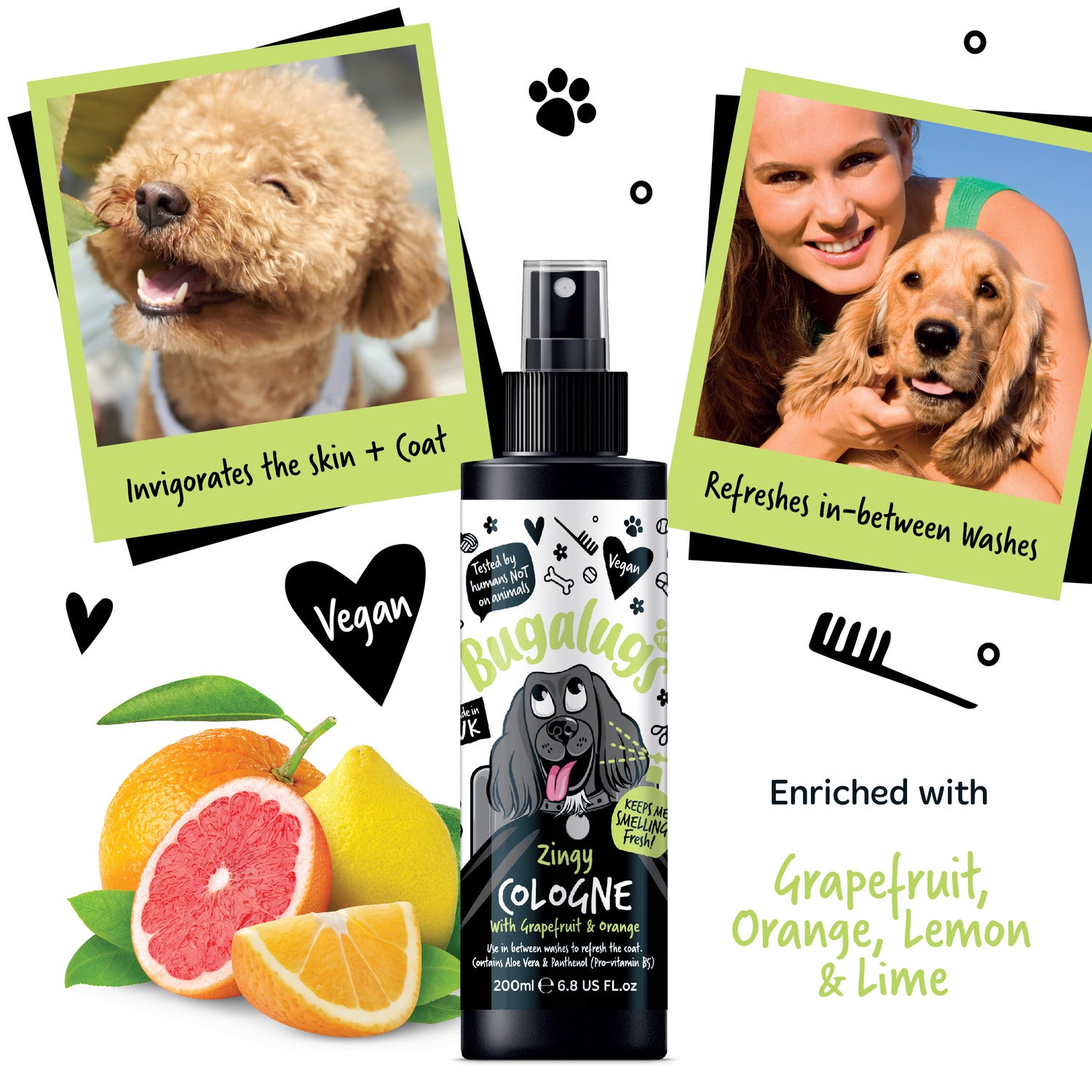 bugalugs-zingy-dog-cologne-hundeparf-m-deospray-mit-grapefruit-orange image 4