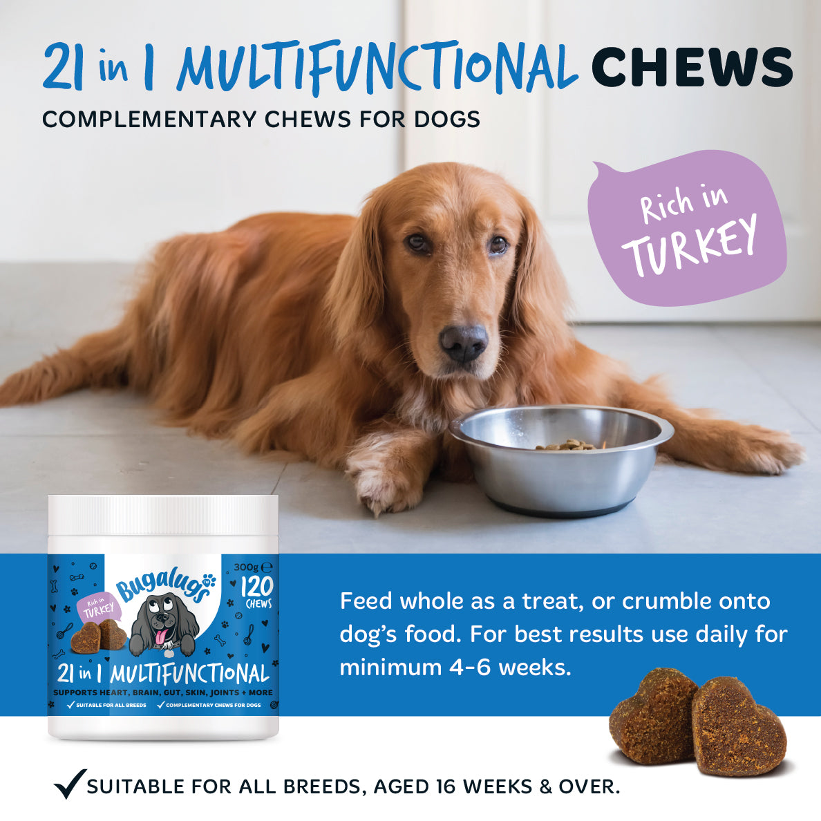 bugalugs-21-in-1-multifunktionale-supplement-chews-f-r-hunde-leckere-kausnacks-f image 8