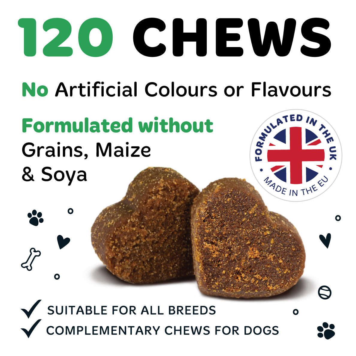 bugalugs-calming-supplement-chews-f-r-hunde-3er-pack-beruhigungsleckerli-gegen-a image 7