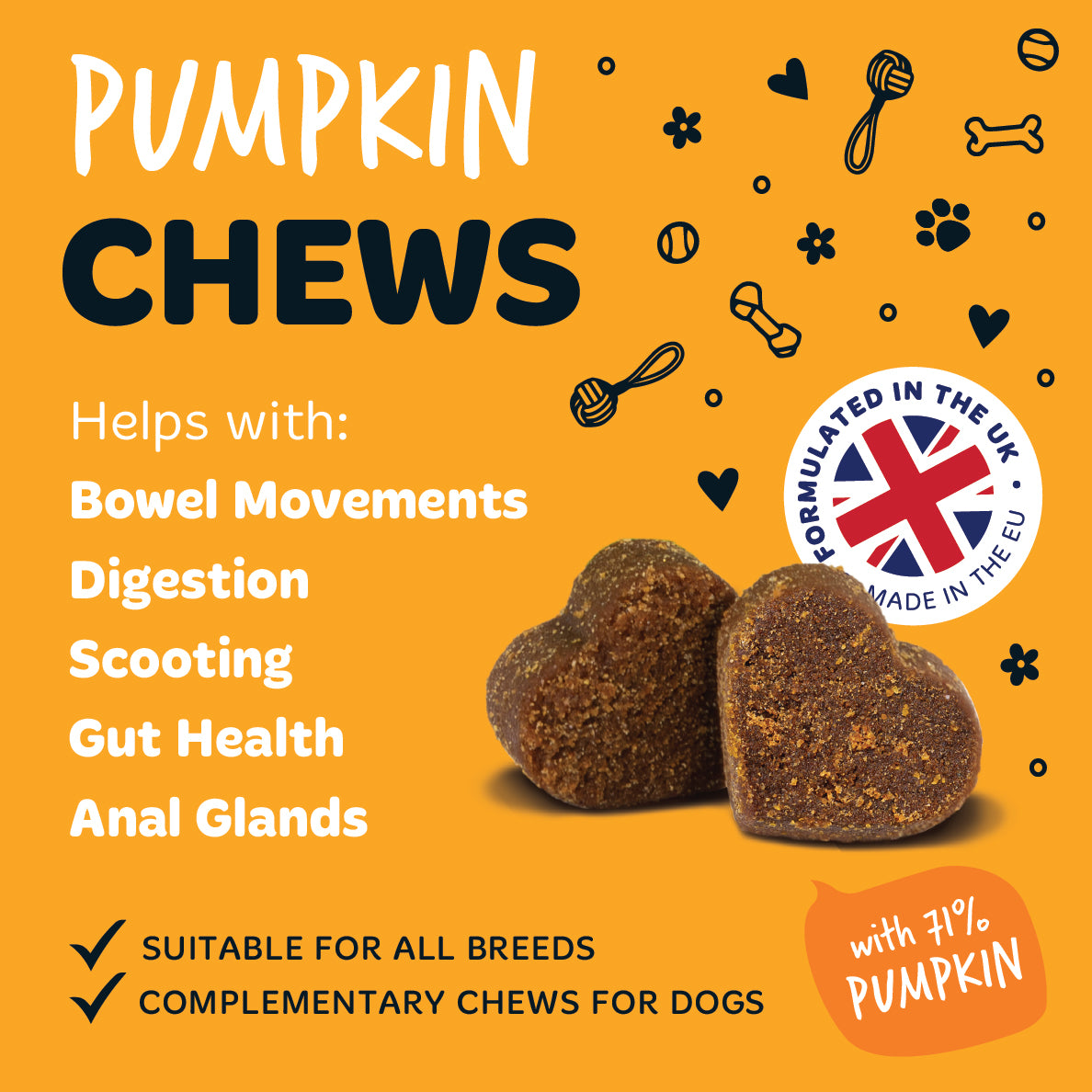 bugalugs-pumpkin-supplement-chews-3er-pack-k-rbis-snacks-zur-verdauungsunterst-t image 8