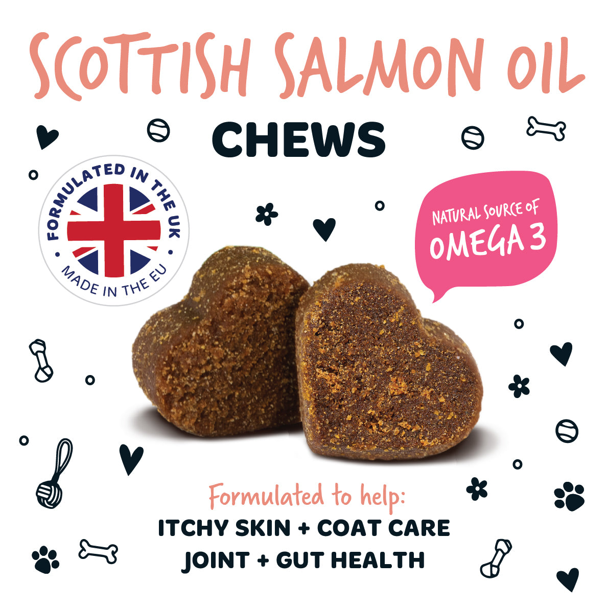 bugalugs-scottish-salmon-oil-supplement-chews-lachs-l-kaugummis-f-r-haut-fell-ge image 7