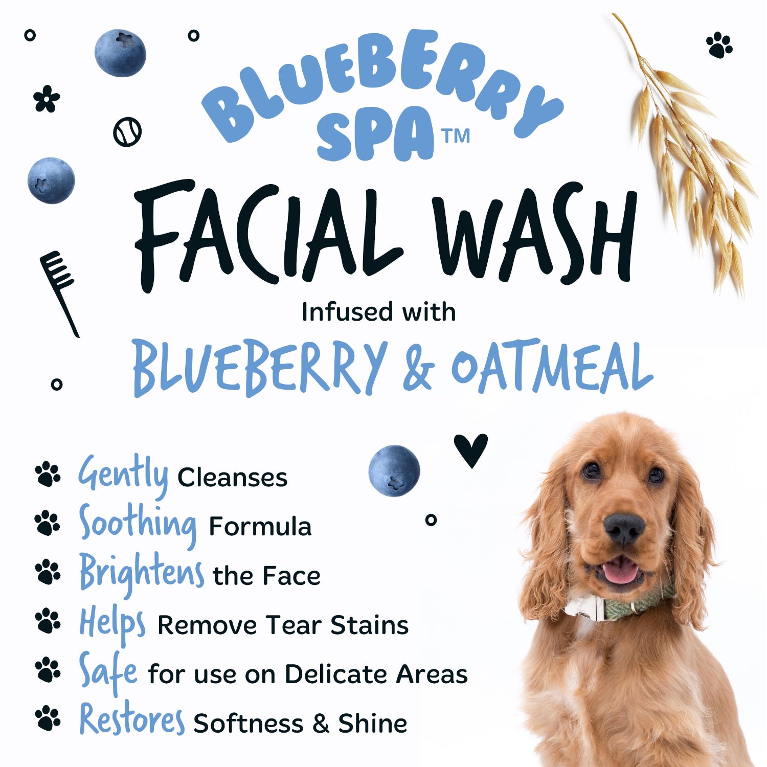 bugalugs-blueberry-spa-facial-wash-f-r-hunde-ph-neutrales-gesichtsschaum-shampoo image 5