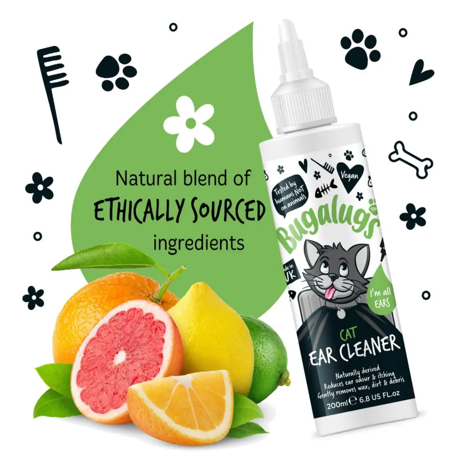 bugalugs-cat-ear-cleaner-solution-vegane-katzenohren-reinigungsl-sung-gegen-geru image 4