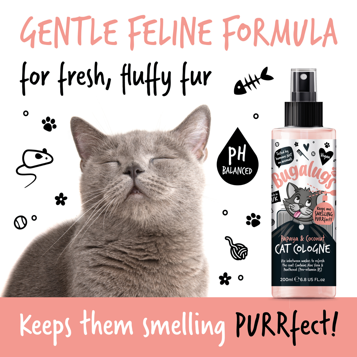 bugalugs-papaya-coconut-katzen-parfum-erfrischendes-deo-spray-mit-aloe-vera-pant image 5
