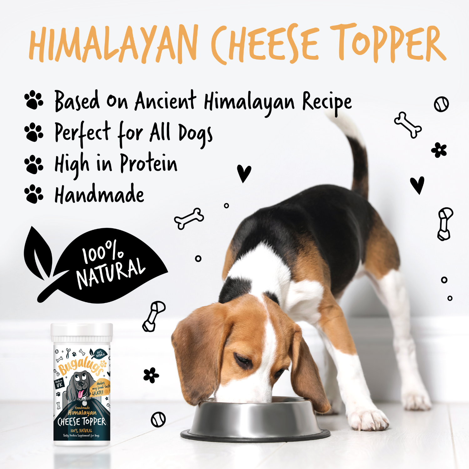 bugalugs-himalayan-cheese-topper-100-nat-rliches-proteinpulver-f-r-hundefutter-7 image 5