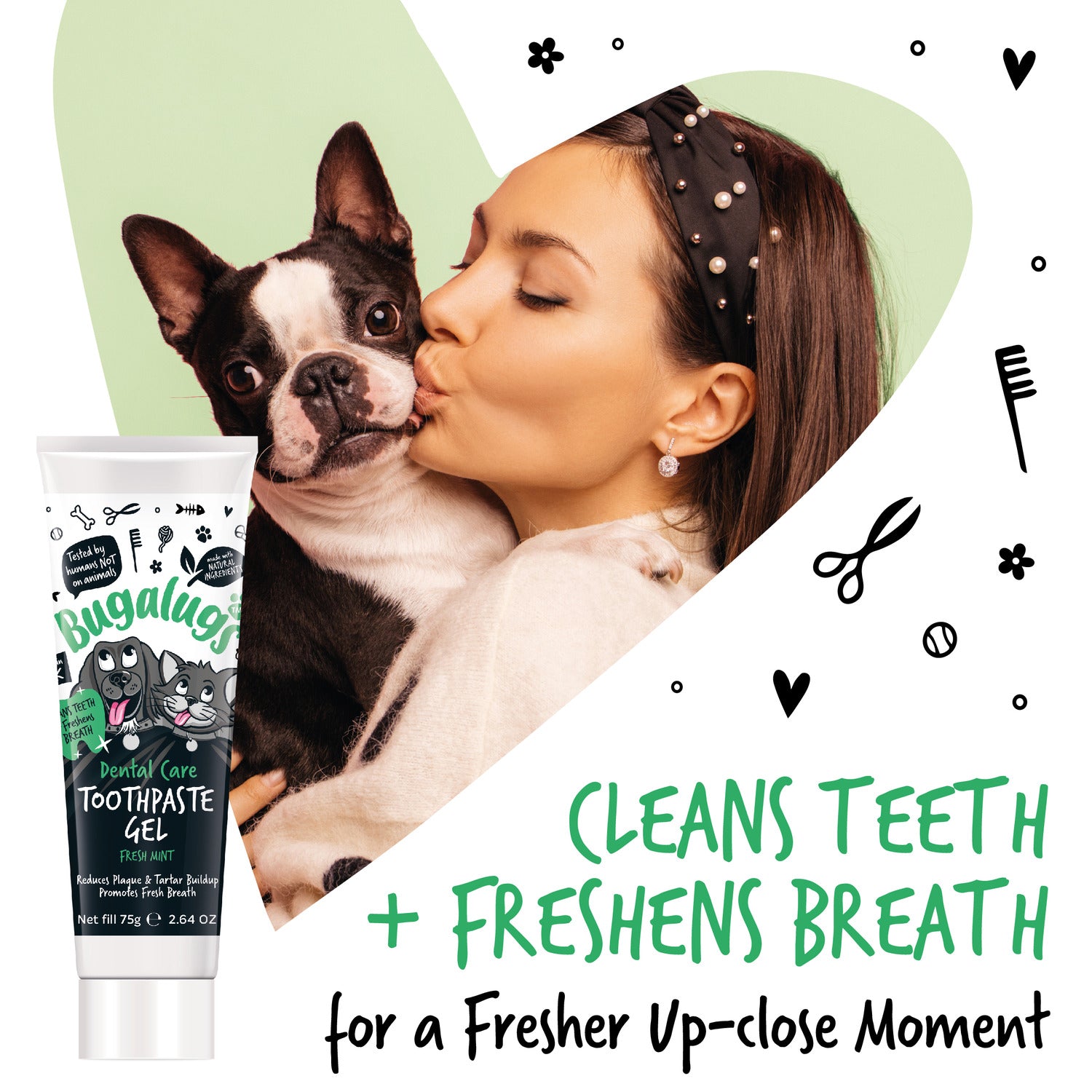 bugalugs-dental-care-toothpaste-gel-fresh-mint-zahnpasta-gel-f-r-hunde-katzen image 6