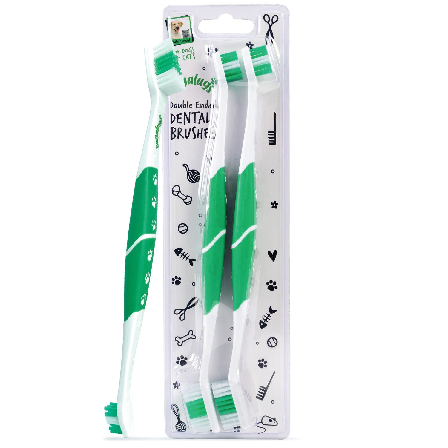 bugalugs-double-ended-dental-care-toothbrush-doppelkopf-zahnb-rste-im-2er-pack-f image 1