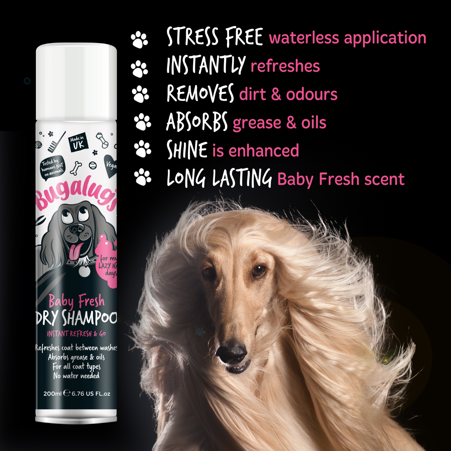 bugalugs-baby-fresh-trockenshampoo-f-r-hunde-erfrischende-trockenpflege-ohne-was image 6