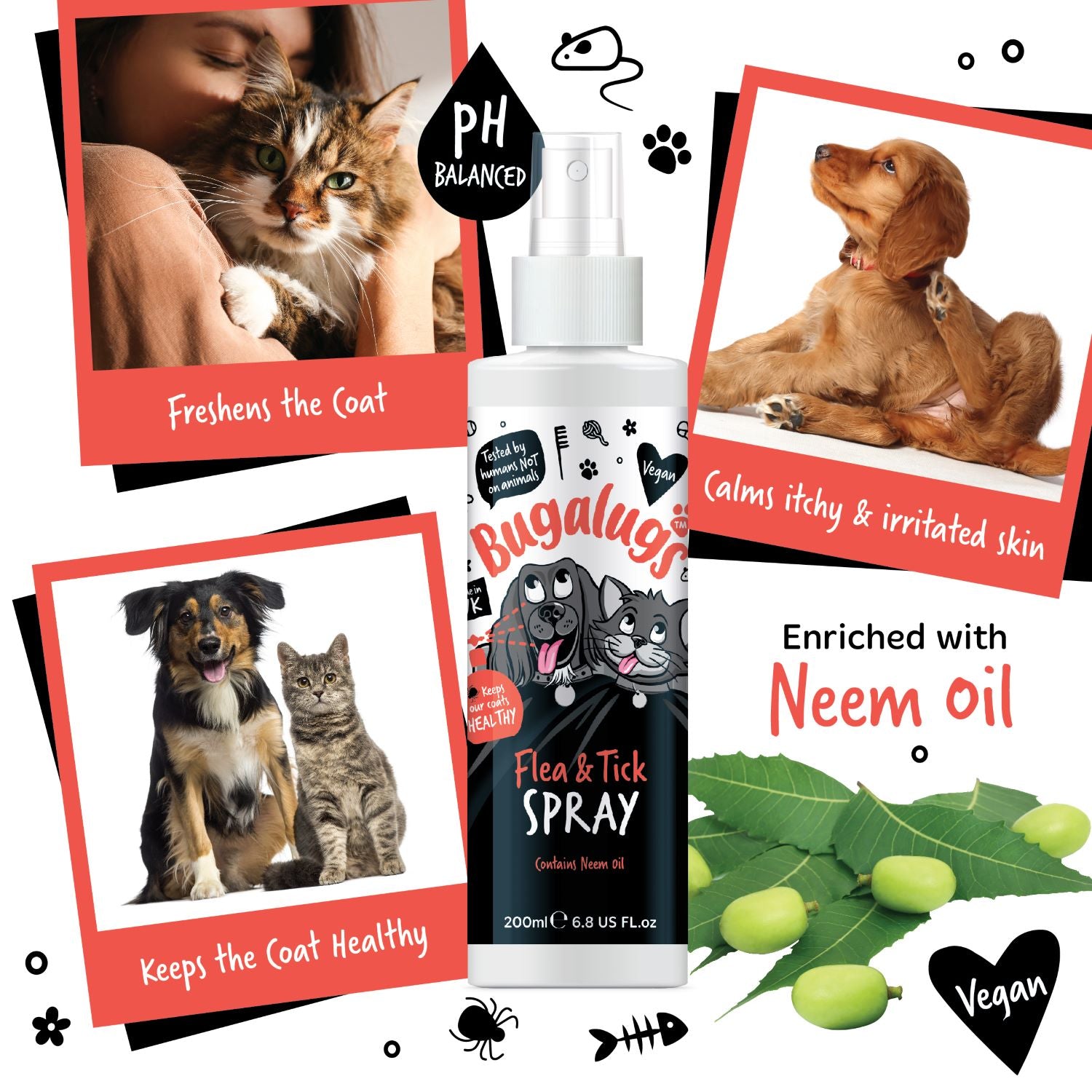 bugalugs-floh-zeckenspray-mit-neem-l-f-r-hunde-katzen image 5