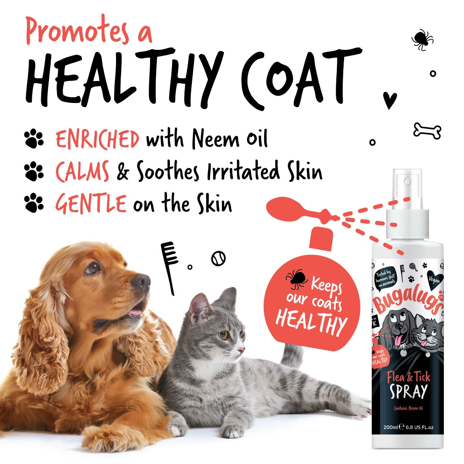 bugalugs-floh-zeckenspray-mit-neem-l-f-r-hunde-katzen image 3