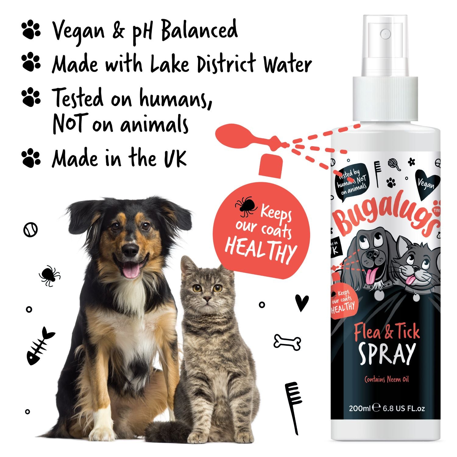 bugalugs-floh-zeckenspray-mit-neem-l-f-r-hunde-katzen image 7