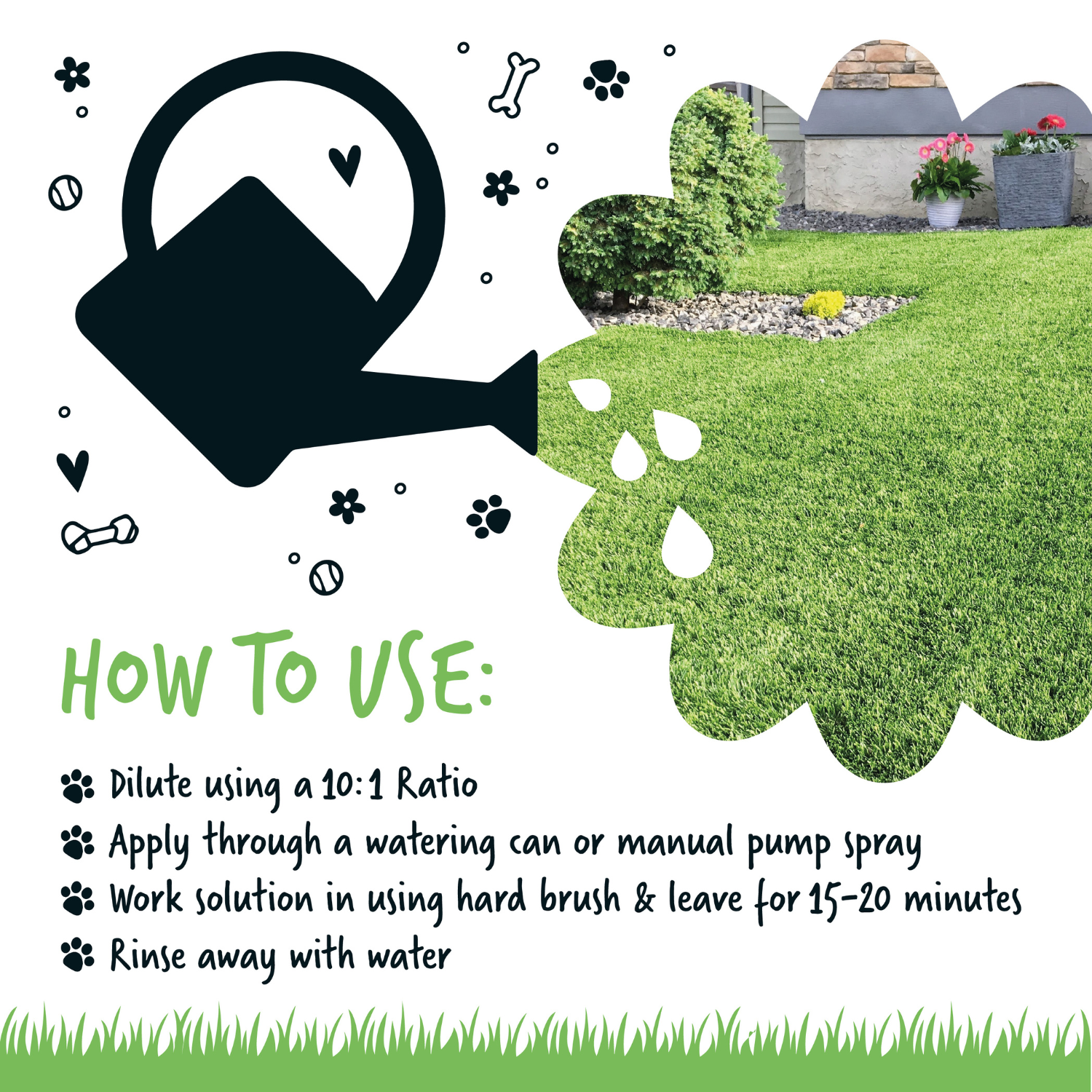 bugalugs-artificial-grass-cleaner-3-in-1-kunstrasenreiniger-fresh-cut-grass-duft image 7