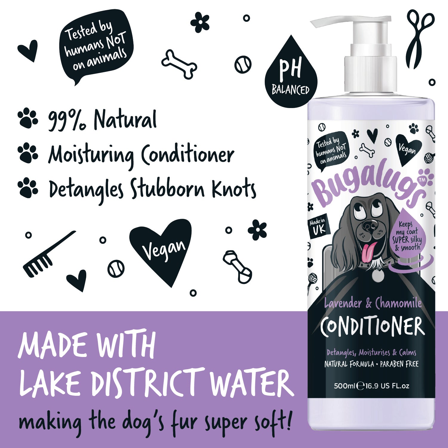 bugalugs-lavender-chamomile-dog-conditioner-beruhigende-hundesp-lung-mit-lavende image 5