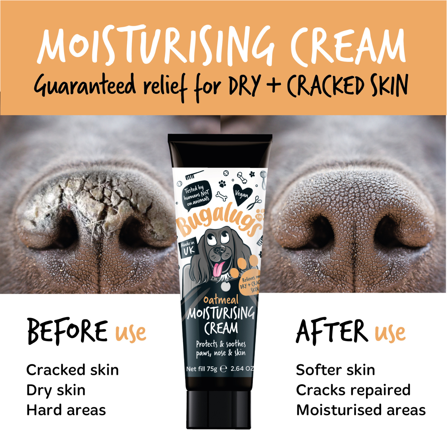 bugalugs-oatmeal-moisturising-cream-f-r-hunde-pfoten-nasen-hautpflege-creme-mit- image 5