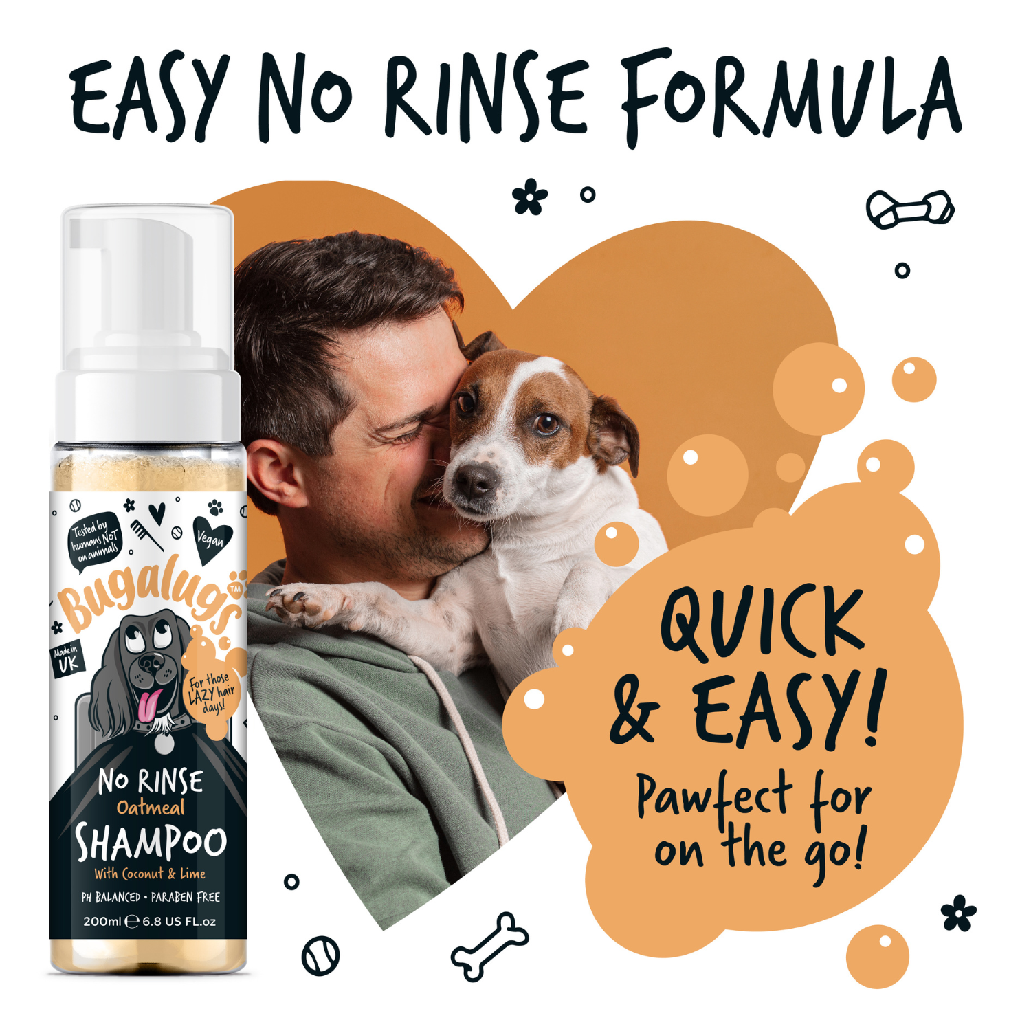 bugalugs-no-rinse-oatmeal-trockenshampoo-f-r-hunde-mit-kokosnuss-limette-wasserl image 6
