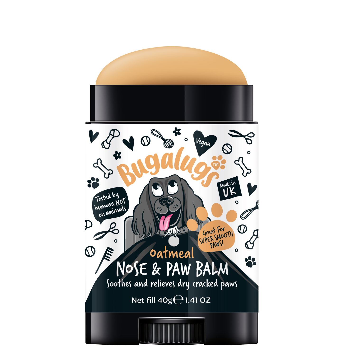 bugalugs-oatmeal-nose-paw-balm-stick-pfoten-nasenbalsam-stift-f-r-hunde image 2