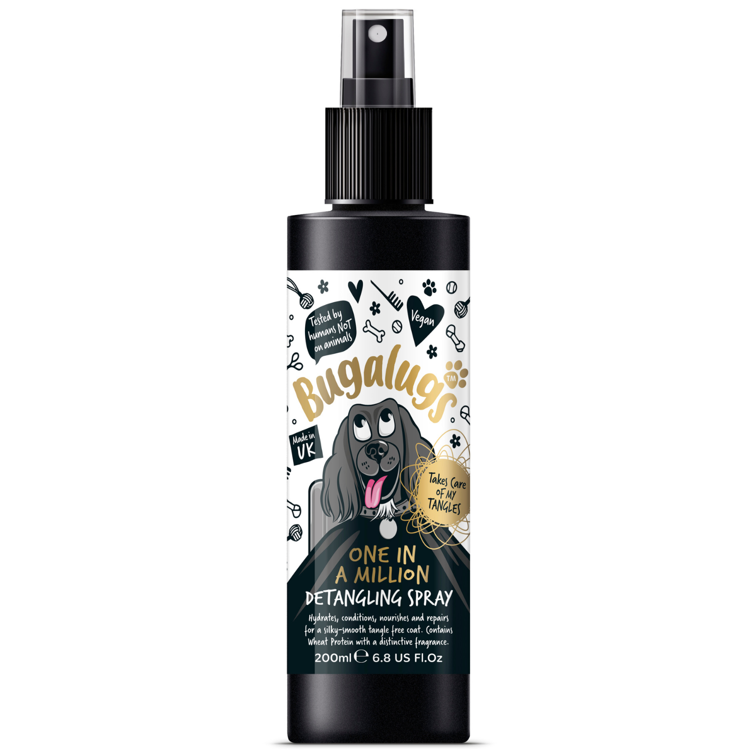 bugalugs-one-in-a-million-entwirrspray-f-r-hunde-pflegendes-detangling-spray-ph- image 1
