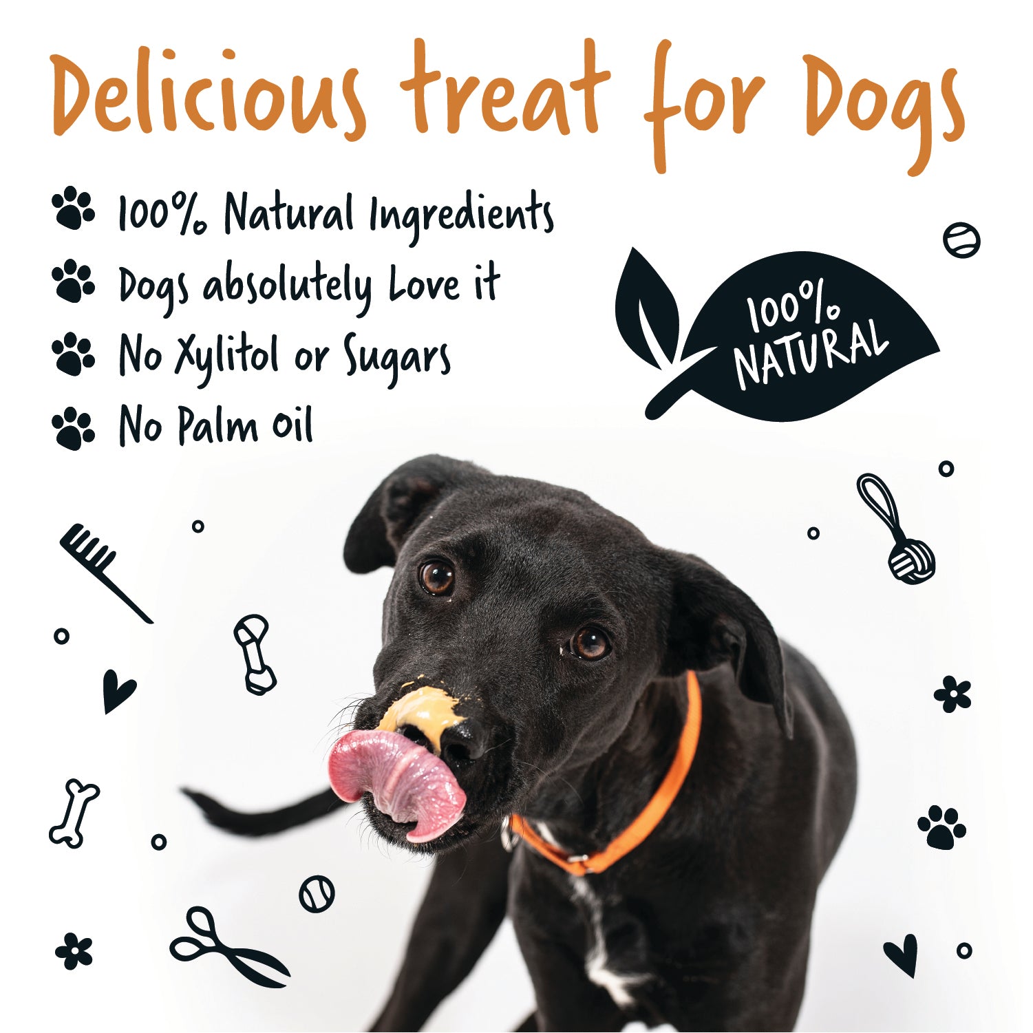 bugalugs-100-natural-peanut-butter-naturreine-erdnussbutter-f-r-hunde-ohne-zucke image 7