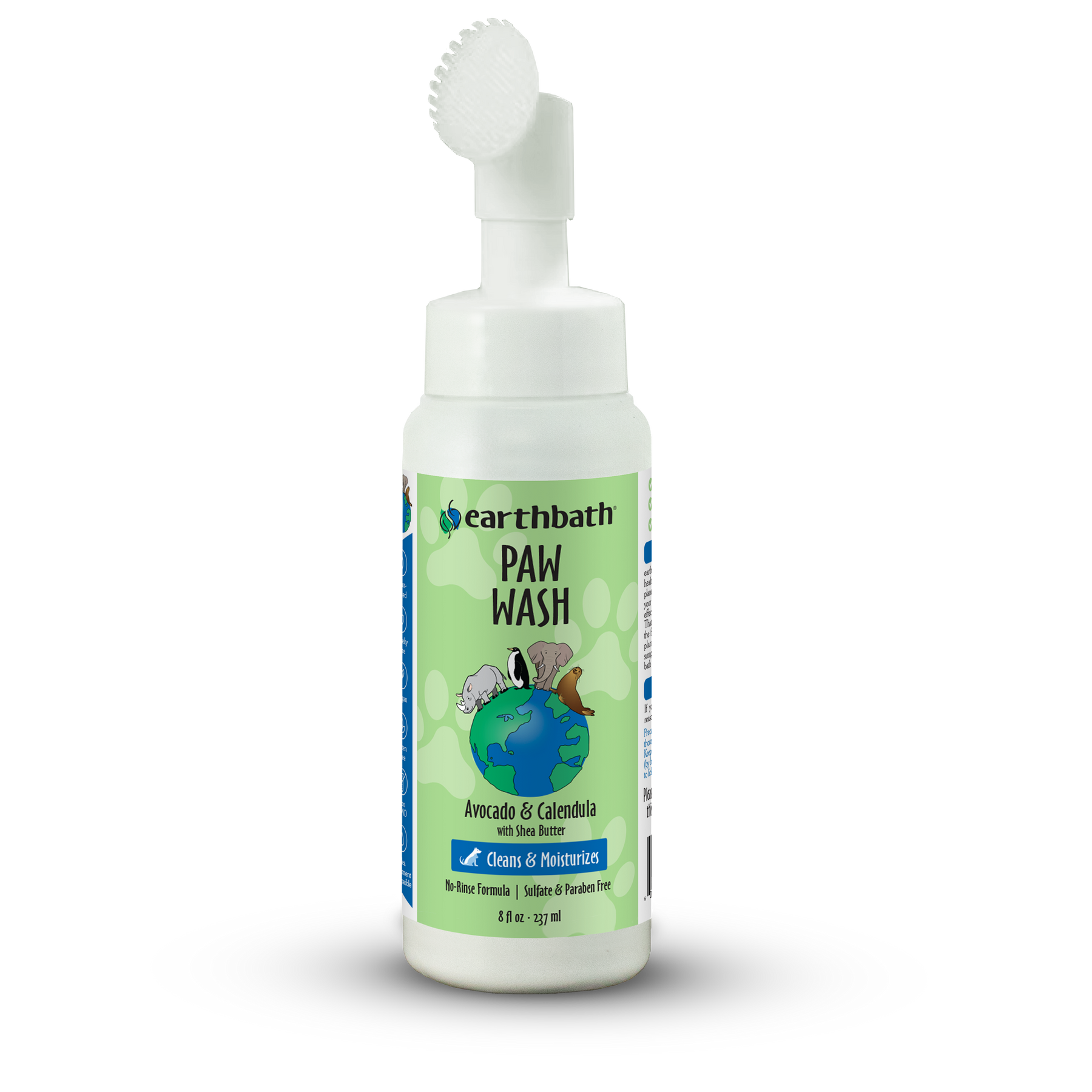 earthbath-paw-wash-pfotenreinigungsschaum-mit-sheabutter-und-bio-aloe-vera-integ image 1