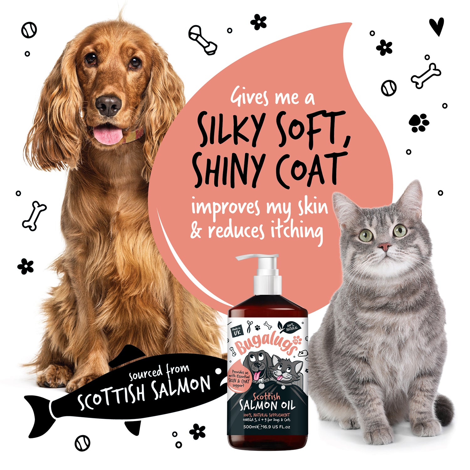 bugalugs-scottish-salmon-oil-lachs-l-f-r-hunde-katzen-100-nat-rliches-omega-3-6- image 6