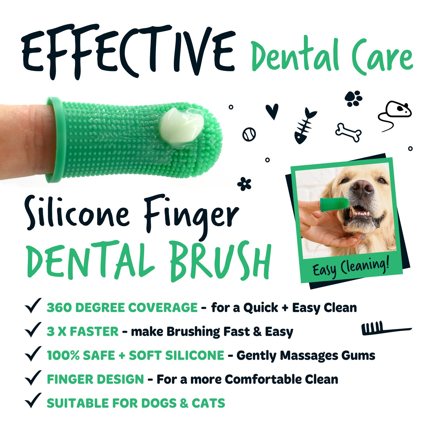 bugalugs-silicone-finger-dental-care-brushes-3er-pack-fingerzahnb-rsten-f-r-hund image 3