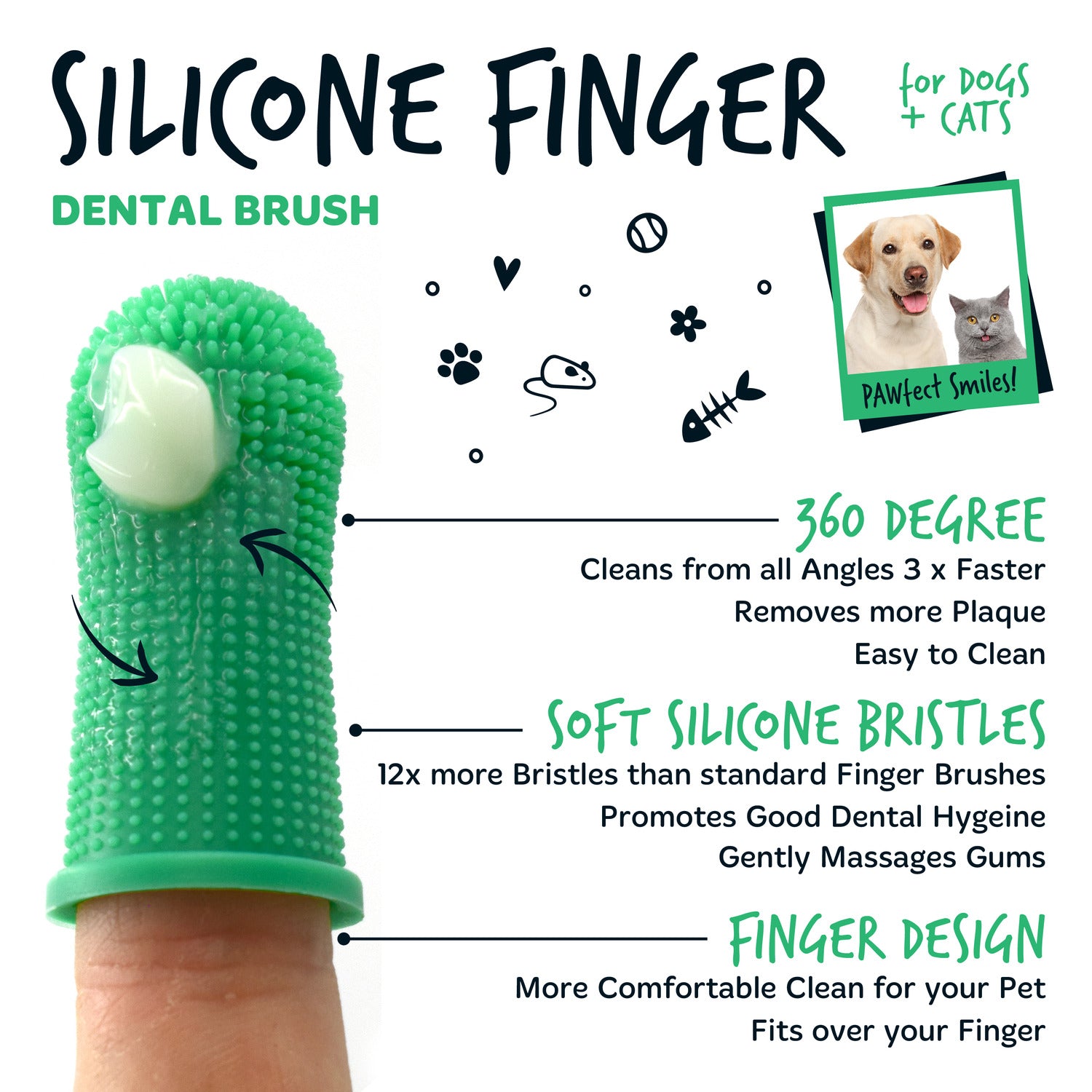 bugalugs-silicone-finger-dental-care-brushes-3er-pack-fingerzahnb-rsten-f-r-hund image 6